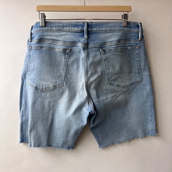 FRAME L’Homme Cutoff Denim Shorts, Size 36 N61 - Picture 4 of 10